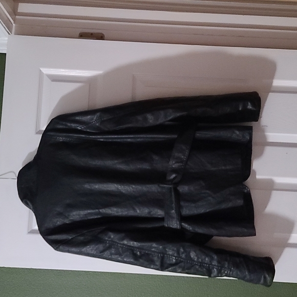 Lane Crawford Faux Leather Jacket - Picture 3 of 6